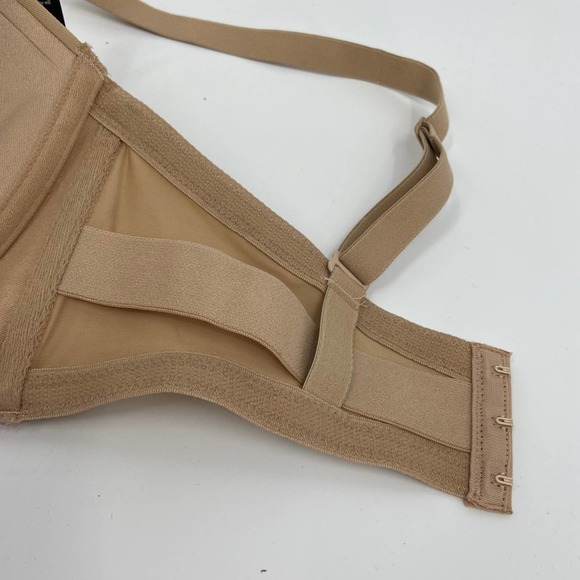 Maidenform Ultimate Stay Put Bra Convertible Strapless Lined Underwire Nude 40DD - Picture 10 of 10